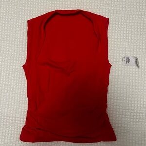 Abercrombie & Fitch Bold Red Ava Top